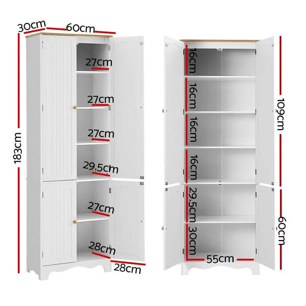 Artiss Buffet Sideboard Kitchen Cupboard Storage Cabinet Pantry Wardrobe Shelf Deals499