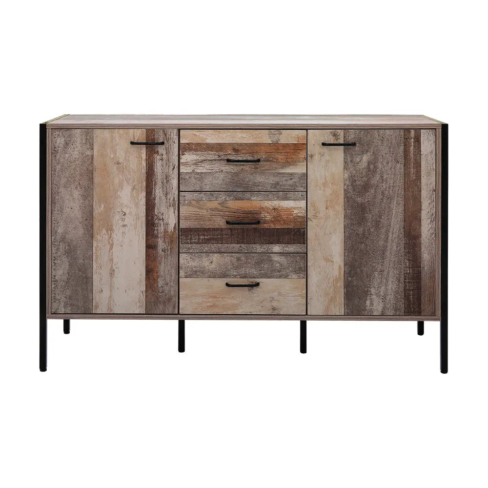 Artiss Buffet Sideboard Storage Cabinet Industrial Rustic Wooden Deals499