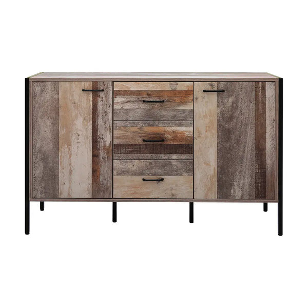 Artiss Buffet Sideboard Storage Cabinet Industrial Rustic Wooden Deals499