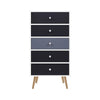 Artiss Chest of Drawers Dresser Table Tallboy Storage Cabinet Furniture Bedroom Deals499