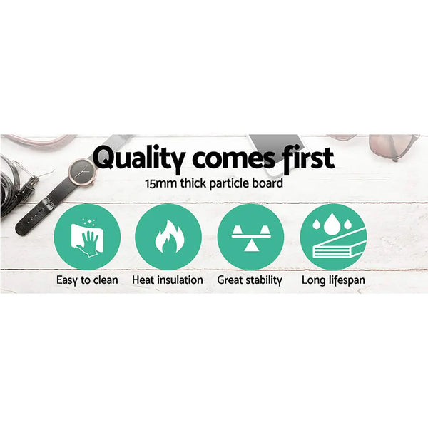 Artiss Chest of Drawers Dresser Table Tallboy Storage Cabinet Furniture Bedroom Deals499