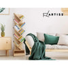 Artiss Display Shelf 9-Shelf Tree Bookshelf Book Storage Rack Bookcase Natural Deals499