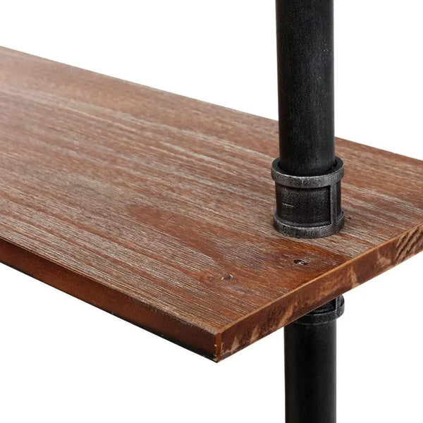 Artiss Display Shelves Rustic Bookshelf Industrial DIY Pipe Shelf Wall Brackets Deals499