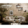 Artiss Display Shelves Rustic Bookshelf Industrial DIY Pipe Shelf Wall Brackets Deals499