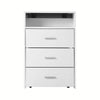 Artiss Dressing Table Bedside Tables 2-in-1 Set Hidden Makeup Mirror Storage Drawers Deals499