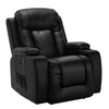 Artiss Electric Massage Chair Recliner Luxury Lounge Sofa Armchair Heat Leather Deals499