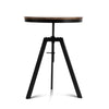 Artiss Elm Wood Round Dining Table - Dark Brown Deals499