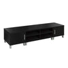 Artiss Entertainment Unit with Cabinets - Black Deals499