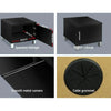 Artiss Entertainment Unit with Cabinets - Black Deals499