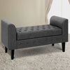Artiss Fabric Storage Ottoman - Grey Deals499
