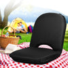 Artiss Foldable Beach Sun Picnic Seat - Black Deals499
