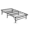 Artiss Foldable King Single Metal Bed Frame - Black Deals499