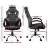 Artiss Gaming Chair Leather Office Computer Chairs Black Deals499