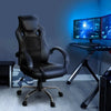 Artiss Gaming Chair Leather Office Computer Chairs Black Deals499
