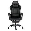 Artiss Gaming Chairs Massage Racing Recliner Leather Office Chair Footrest Black Deals499