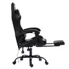 Artiss Gaming Chairs Massage Racing Recliner Leather Office Chair Footrest Black Deals499
