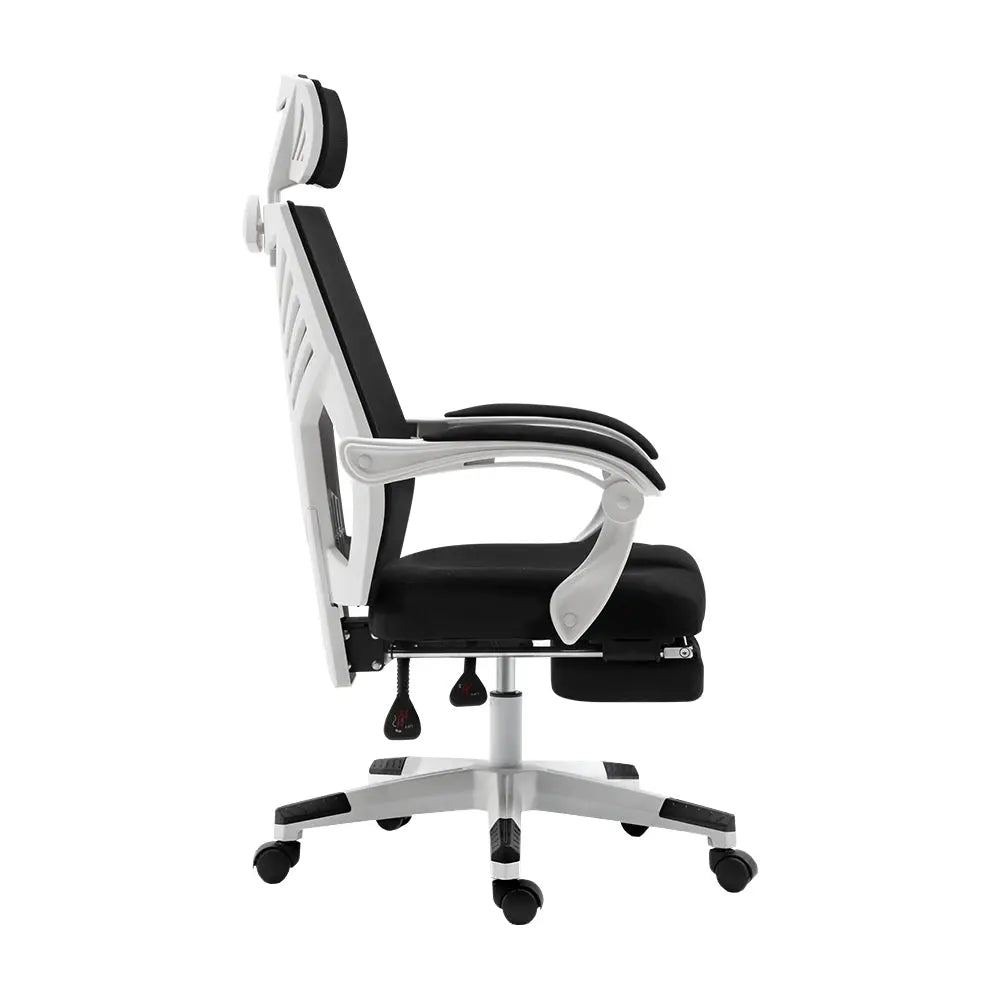 Artiss Gaming Office Chair Computer Desk Chair Home Work Recliner White Deals499
