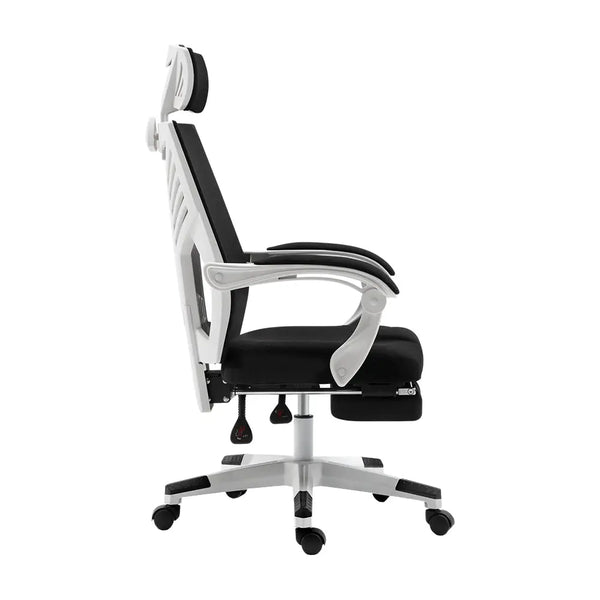 Artiss Gaming Office Chair Computer Desk Chair Home Work Recliner White Deals499
