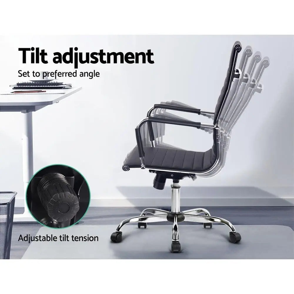 Artiss Gaming Office Chair Computer Desk Chairs Home Work Study Black High Back Deals499