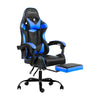 Artiss Gaming Office Chairs Computer Seating Racing Recliner Footrest Black Blue Deals499