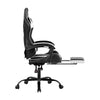 Artiss Gaming Office Chairs Computer Seating Racing Recliner Footrest Black White Deals499