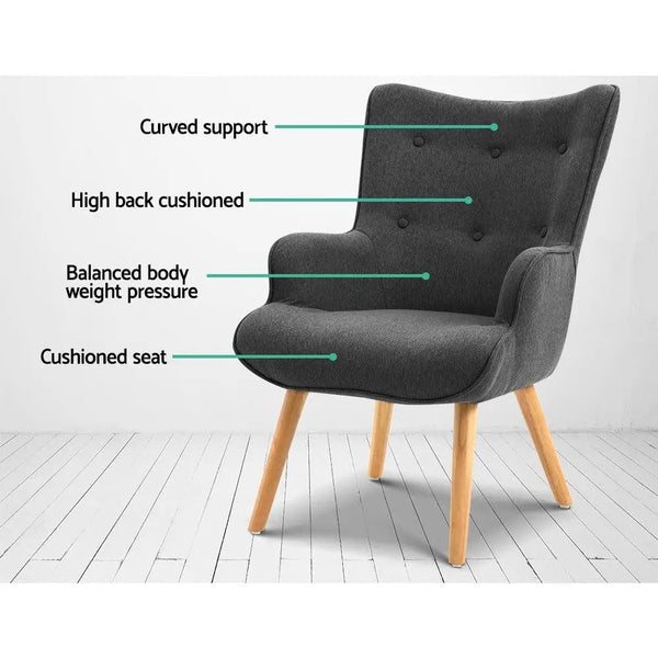 Artiss LANSAR Lounge Accent Chair Deals499