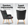 Artiss LANSAR Lounge Accent Chair Deals499