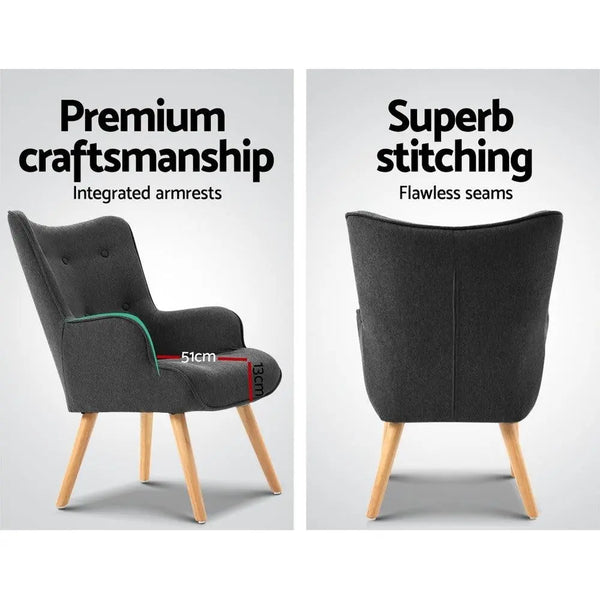 Artiss LANSAR Lounge Accent Chair Deals499