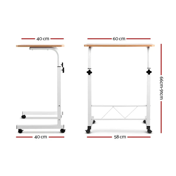 Artiss Laptop Table Desk Portable - Light Wood Deals499