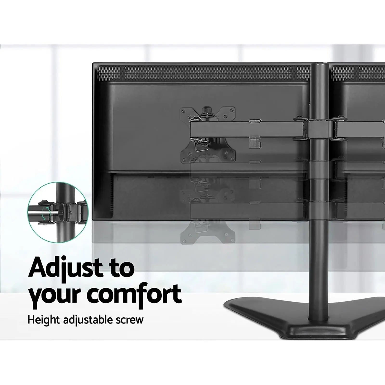 Artiss Monitor Arm Stand Dual Black Deals499
