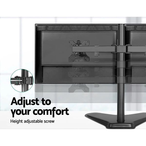 Artiss Monitor Arm Stand Dual Black Deals499