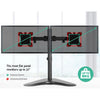 Artiss Monitor Arm Stand Dual Black Deals499