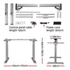 Artiss Motorised Standing Desk - Grey Deals499