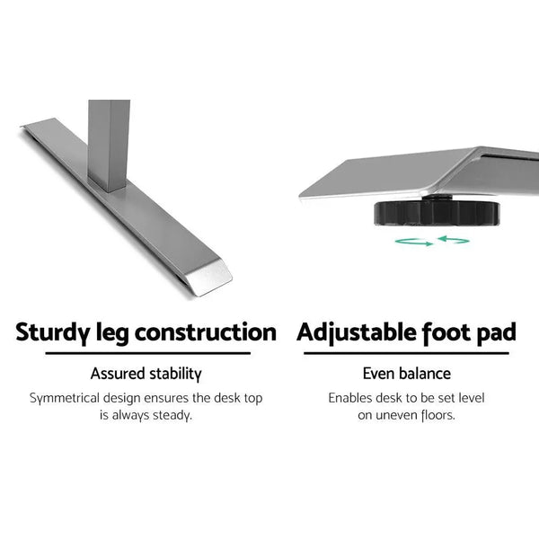 Artiss Motorised Standing Desk - Grey Deals499