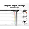 Artiss Motorised Standing Desk - Grey Deals499