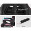 Artiss Office Chair Gaming Chair Computer Chairs Recliner PU Leather Seat Armrest Black Pink Deals499