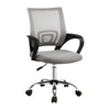 Artiss Office Chair Gaming Chair Computer Mesh Chairs Executive Mid Back Grey Deals499