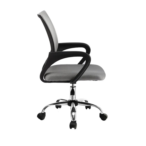 Artiss Office Chair Gaming Chair Computer Mesh Chairs Executive Mid Back Grey Deals499