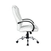 Artiss Office Chair Gaming Computer Chairs Executive PU Leather Seating White Deals499