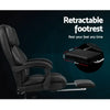 Artiss Office Chair Gaming Computer Executive Chairs Leather Seat Recliner Deals499