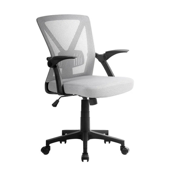 Artiss Office Chair Gaming Executive Computer Chairs Study Mesh Seat Tilt Grey Deals499