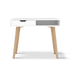 Artiss Office Computer Desk Study Table Storage Drawers Student Laptop White Deals499