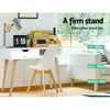 Artiss Office Computer Desk Study Table Storage Drawers Student Laptop White Deals499