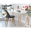 Artiss Office Computer Desk Study Table Storage Drawers Student Laptop White Deals499