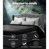 Artiss Pier Bed Frame Fabric - Grey Double Deals499