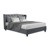 Artiss Pier Bed Frame Fabric - Grey Queen Deals499