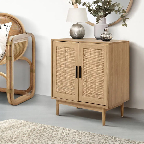 Artiss Rattan Buffet Sideboard Cabinet Storage Hallway Table Kitchen Cupboard Deals499
