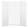 Artiss Room Divider Screen Wood Timber Dividers Fold Stand Wide White 4 Panel Deals499