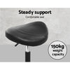 Artiss Saddle Stool Salon Chair Black Swivel Beauty Barber Hairdressing Gas Lift Deals499