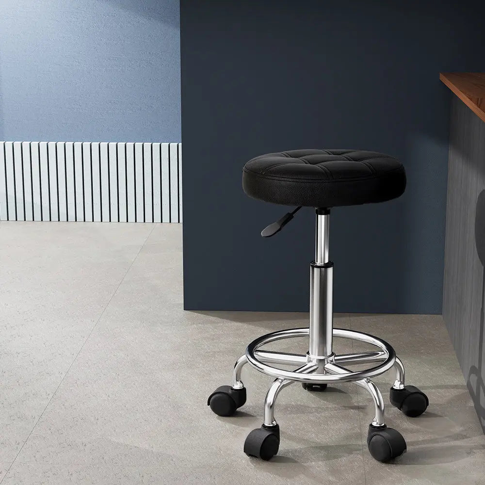 Artiss Salon Stool Round Swivel Chairs from Deals499 at Deals499
